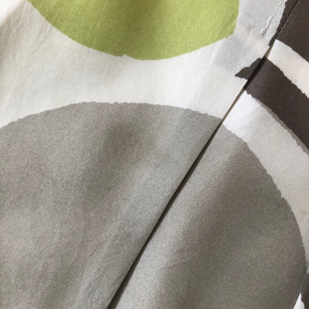 Banana Republic Silk Circles Skirt in Green/Brown - Picture 3 of 5